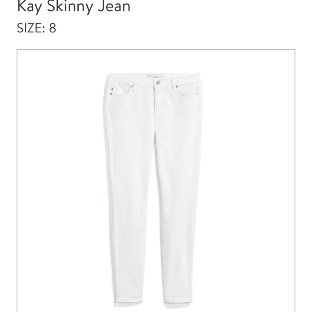 Liverpool White Skinny Jeans